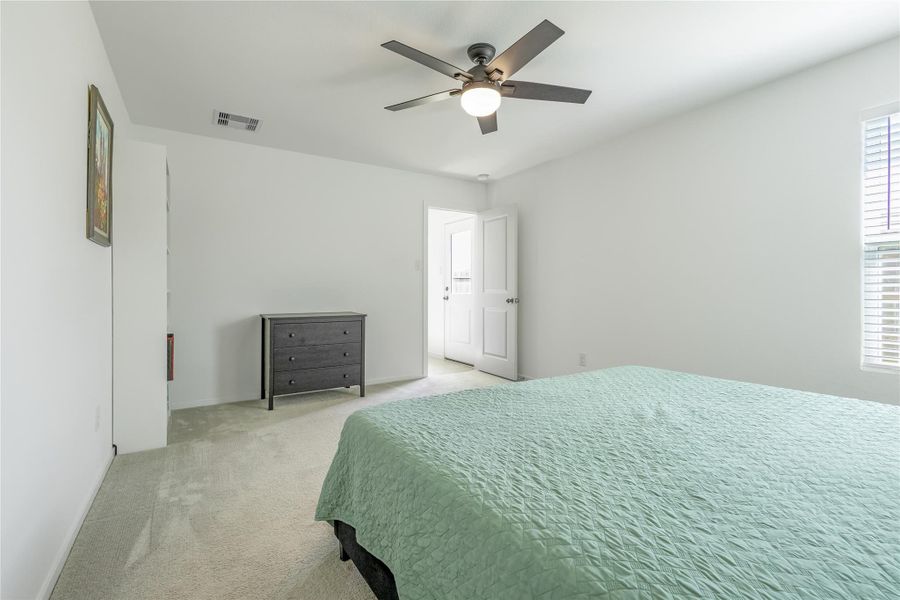 Furnished interior view inside a new home in Tavola, New Caney (Image 9).