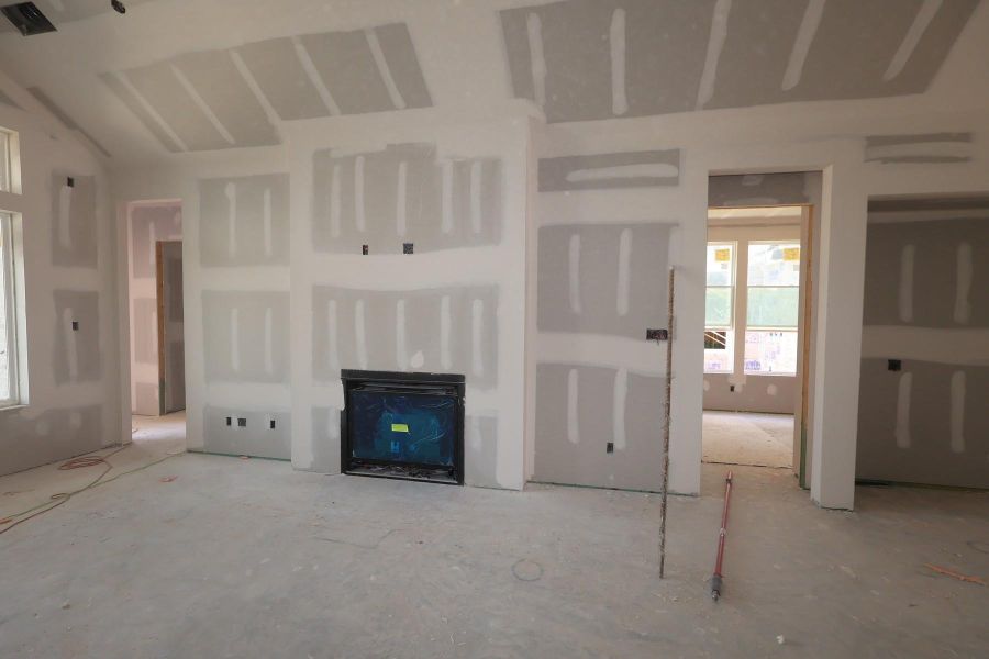 In-progress construction of a new home in Dunham Pointe, Cypress, TX (Image 9). In-progress construction of a new home in Dunham Pointe, Cypress, TX (Image 9).