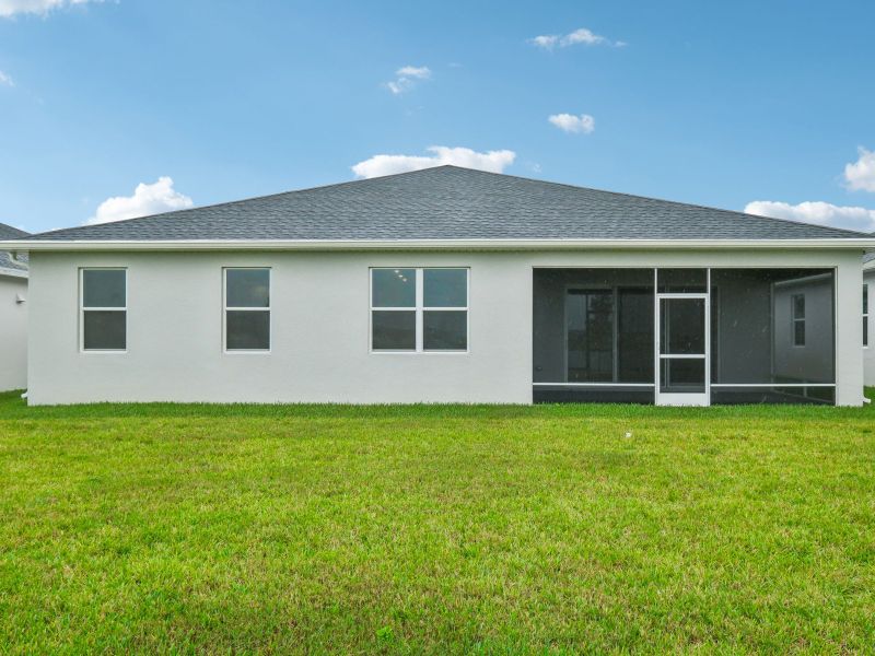 Exterior of the Coral floorplan at 6398 NW Sweetwood Dr