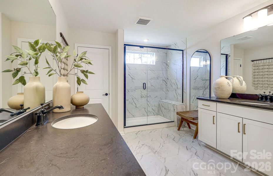 Furnished interior view inside a new home in Galloway Towns, Charlotte (Image 39).
