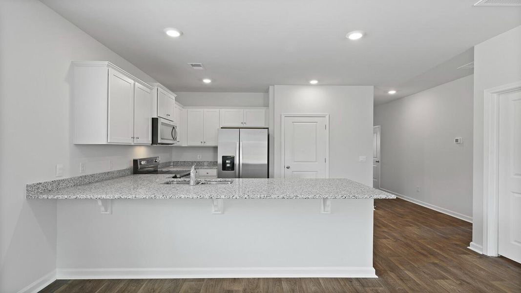 Furnished interior view inside a new home in , Summerville (Image 3). Furnished interior view inside a new home in , Summerville (Image 3).