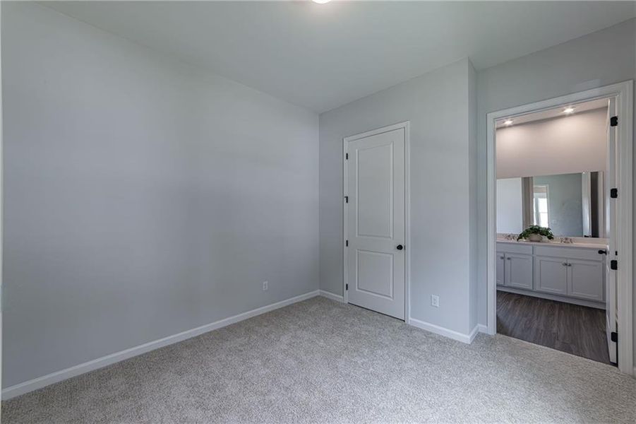 Spacious, unfurnished interior of a new home in Enclave at Edgewater, Canton (Image 53).