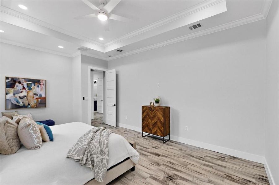 Furnished interior view inside a new home in , Dallas (Image 11). Furnished interior view inside a new home in , Dallas (Image 11).