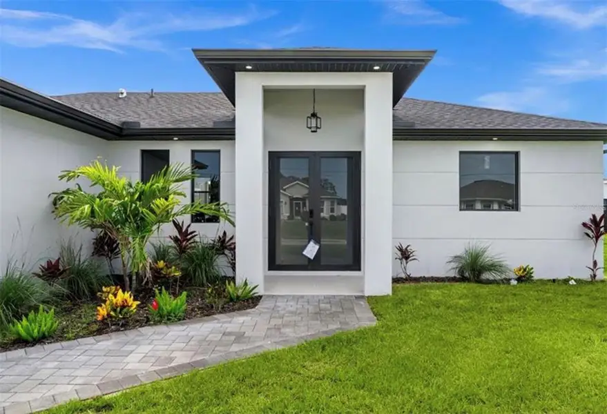 Exterior details and patio area of a home in , Cape Coral (Image 3). Exterior details and patio area of a home in , Cape Coral (Image 3).