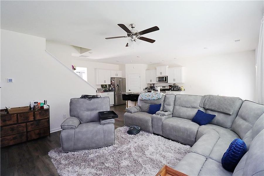 Furnished interior view inside a new home in , Atlanta (Image 14).