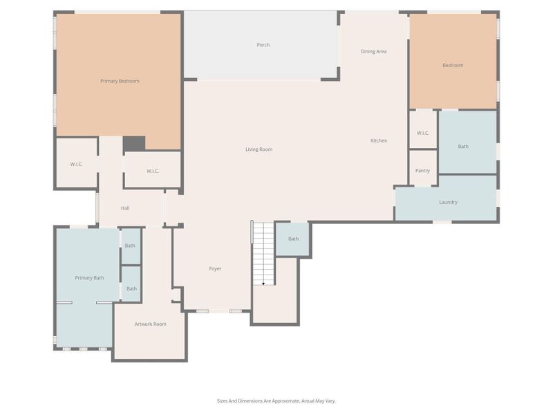 2D floor plan layout of this home in , Delray Beach, FL (Image 6). 2D floor plan layout of this home in , Delray Beach, FL (Image 6).