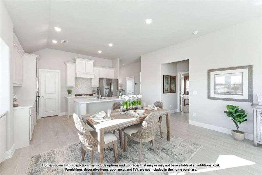 Furnished interior view inside a new home in Abe's Landing, Granbury (Image 18).