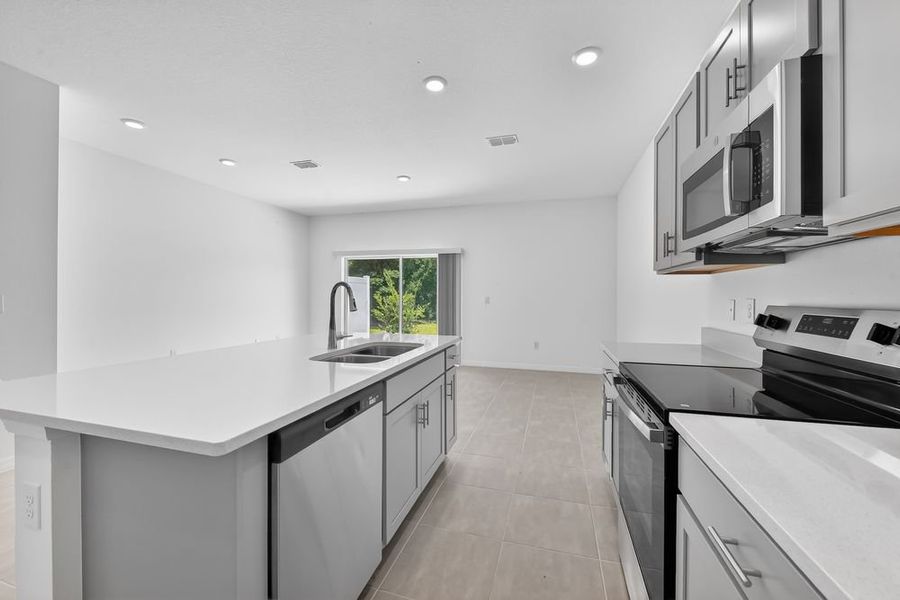 Furnished interior view inside a new home in Firethorn, Parrish (Image 4).