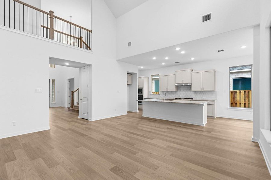 From Family Room to Open Concept Kitchen