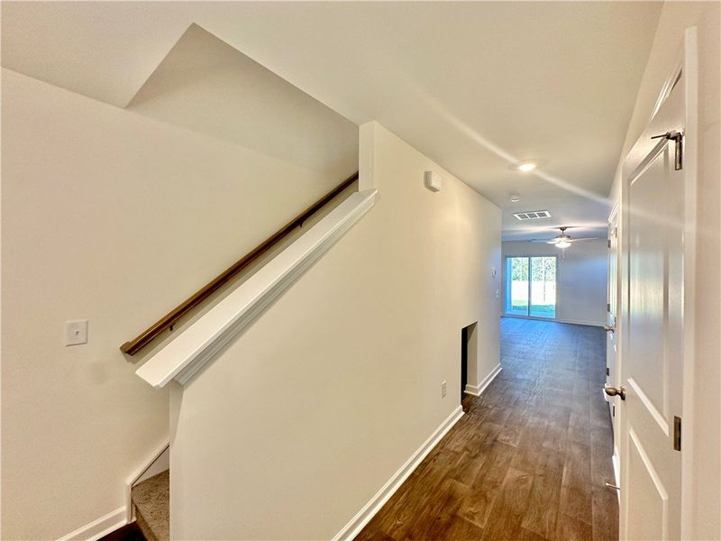 Spacious, unfurnished interior of a new home in Champions Village at Cherry Hill, Pendleton (Image 9).