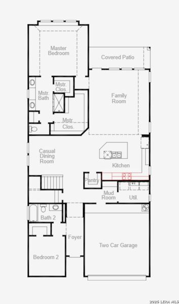 2D floor plan layout of this home in Stillwater Ranch, San Antonio, TX (Image 2). 2D floor plan layout of this home in Stillwater Ranch, San Antonio, TX (Image 2).