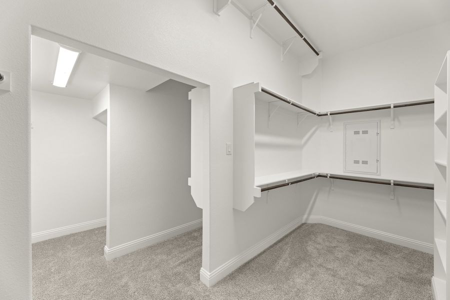 Representative unfurnished interior of a home built from the Kerrville by Windsor Homes in Anna Town Square, Anna (Image 29).