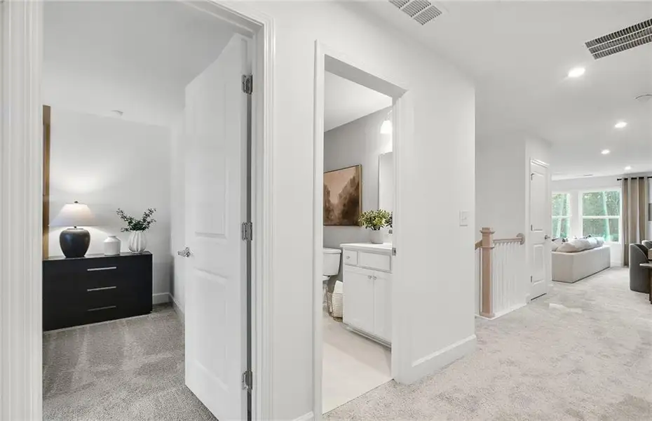 Furnished interior view inside a new home in Anderson Point Estates, McDonough (Image 13).