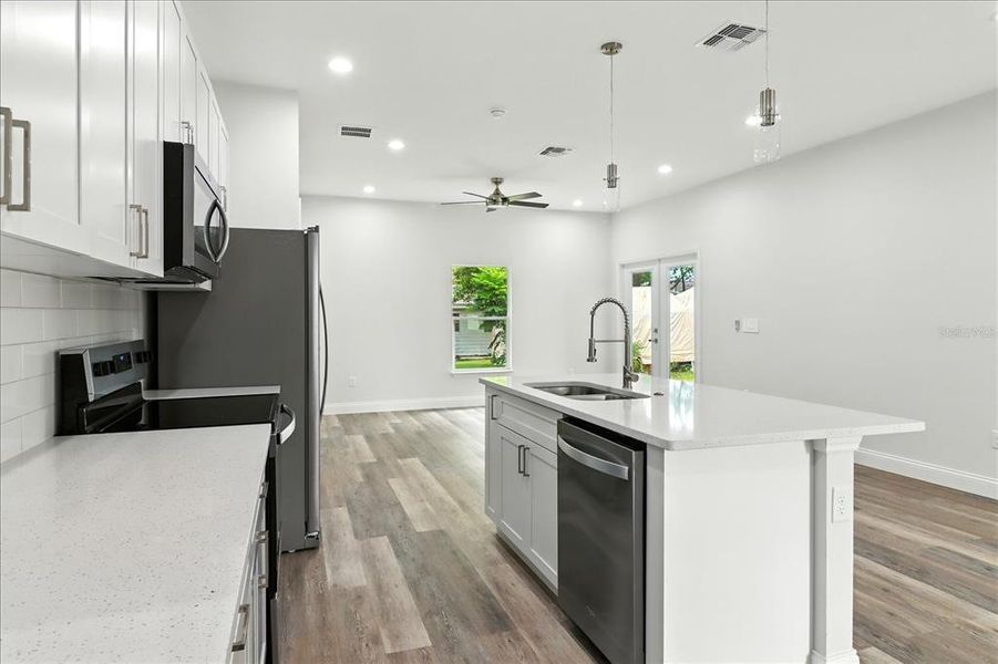 Furnished interior view inside a new home in , Citrus Springs (Image 9).