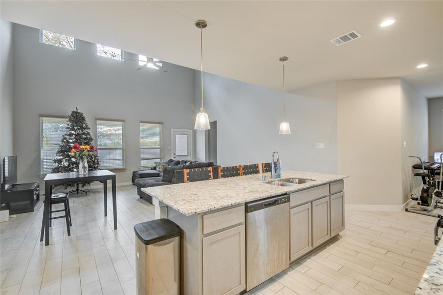 Furnished interior view inside a new home in Breckenridge Park, Rosenberg (Image 6). Furnished interior view inside a new home in Breckenridge Park, Rosenberg (Image 6).