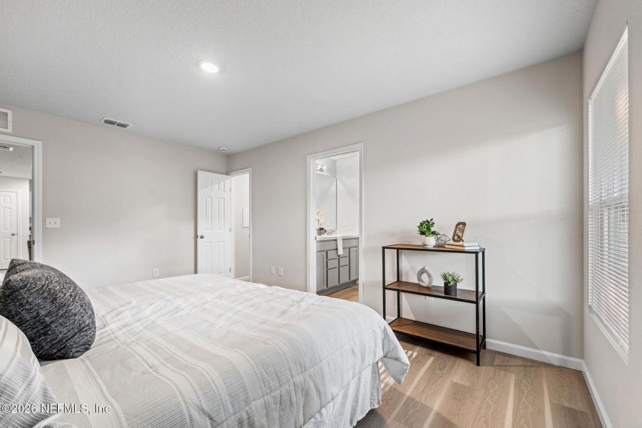 Furnished interior view inside a new home in , Jacksonville (Image 11).