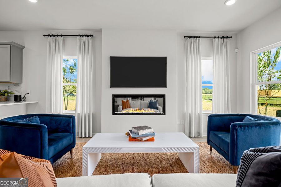 Furnished interior view inside a new home in Cobblestone Crossing Commons, Warner Robins (Image 14).