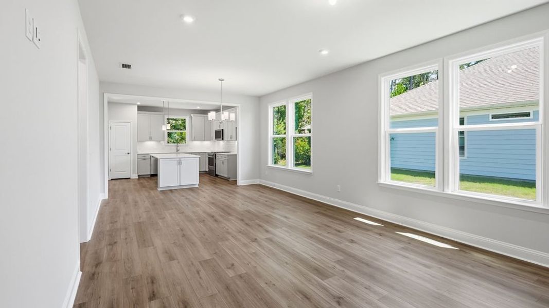 Spacious, unfurnished interior of a new home in Sun City Hilton Head, Bluffton (Image 19). Spacious, unfurnished interior of a new home in Sun City Hilton Head, Bluffton (Image 19).