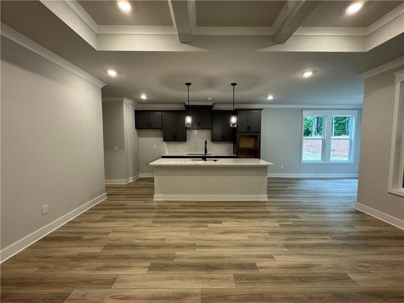 Spacious, unfurnished interior of a new home in Rosewood Lake Preserve, Hoschton (Image 21).