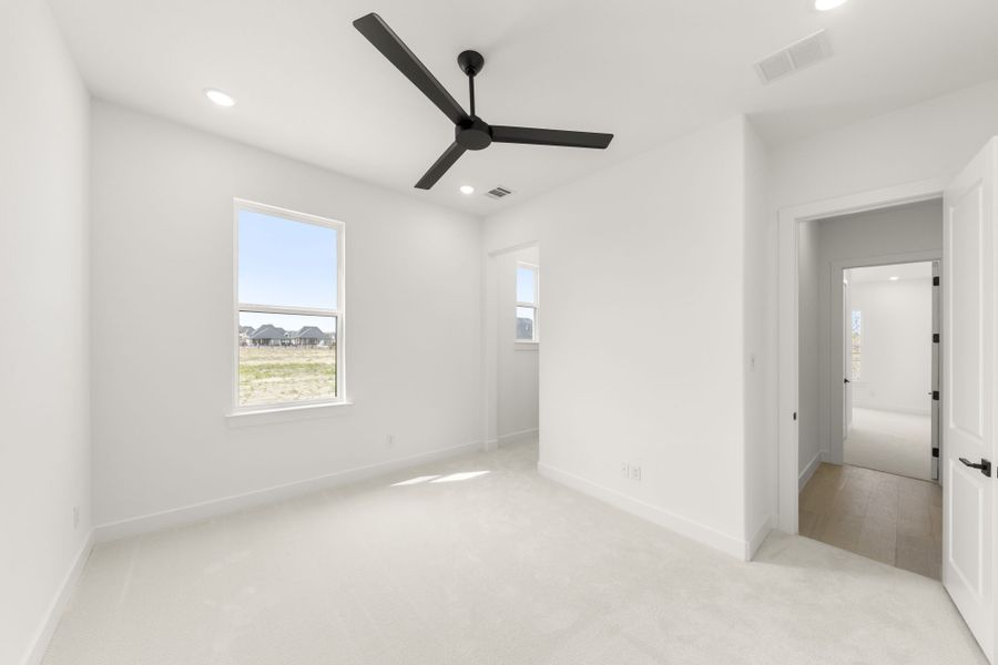 Spacious, unfurnished interior of a new home in Mustang Lakes, Celina (Image 49). Spacious, unfurnished interior of a new home in Mustang Lakes, Celina (Image 49).