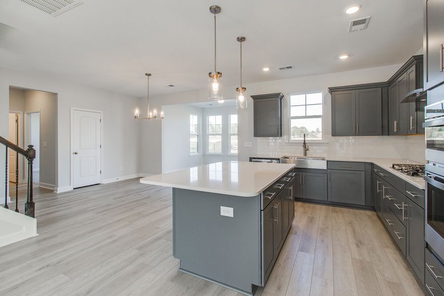 Furnished interior view inside a new home in Hendrix Farms, Lexington (Image 7).