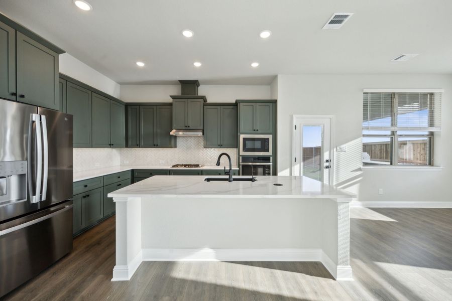 Furnished interior view inside a new home in Las Lomas, Forney (Image 5). Furnished interior view inside a new home in Las Lomas, Forney (Image 5).