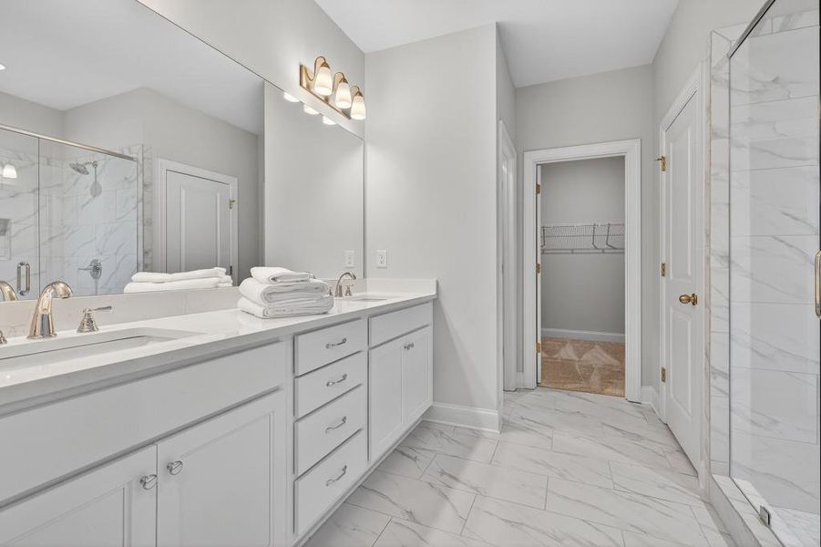 Furnished interior view inside a new home in Hemingway, Flowery Branch (Image 31).