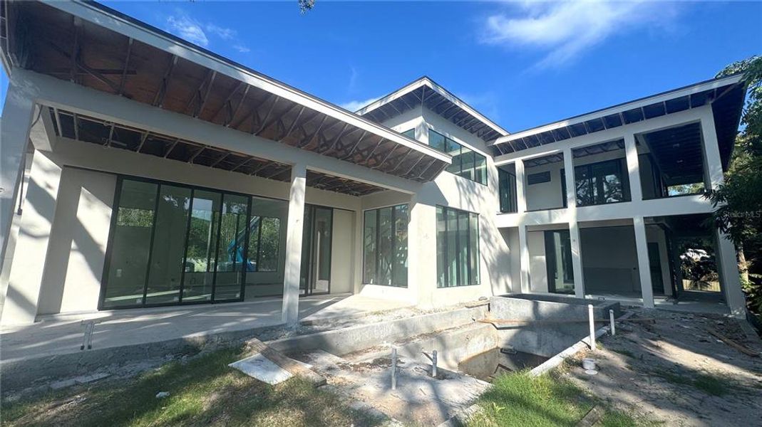 In-progress construction of a new home in , Sarasota, FL (Image 22). In-progress construction of a new home in , Sarasota, FL (Image 22).