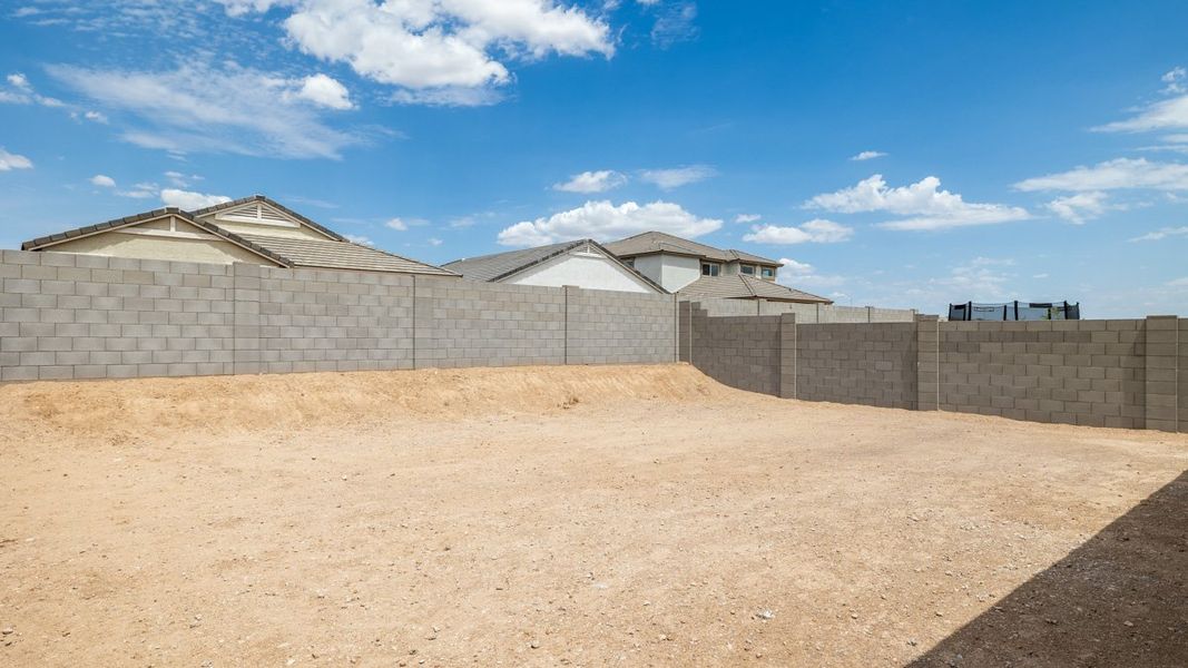 Exterior details and patio area of a home in Zanjero Pass, Waddell (Image 16). Exterior details and patio area of a home in Zanjero Pass, Waddell (Image 16).