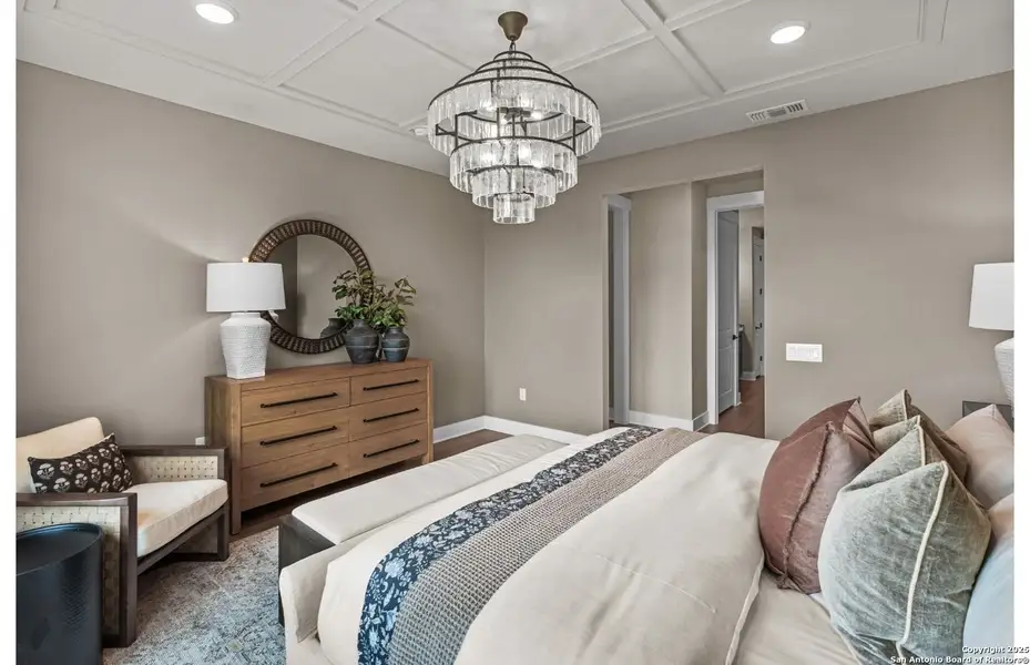 Furnished interior view inside a new home in Del Webb New Braunfels at Veramendi, New Braunfels (Image 31).