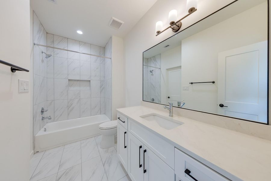 Furnished interior view inside a new home in , Houston (Image 6).