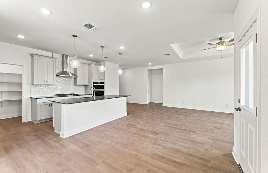 Furnished interior view inside a new home in Saddleback at Santa Rita Ranch, Liberty Hill (Image 5).