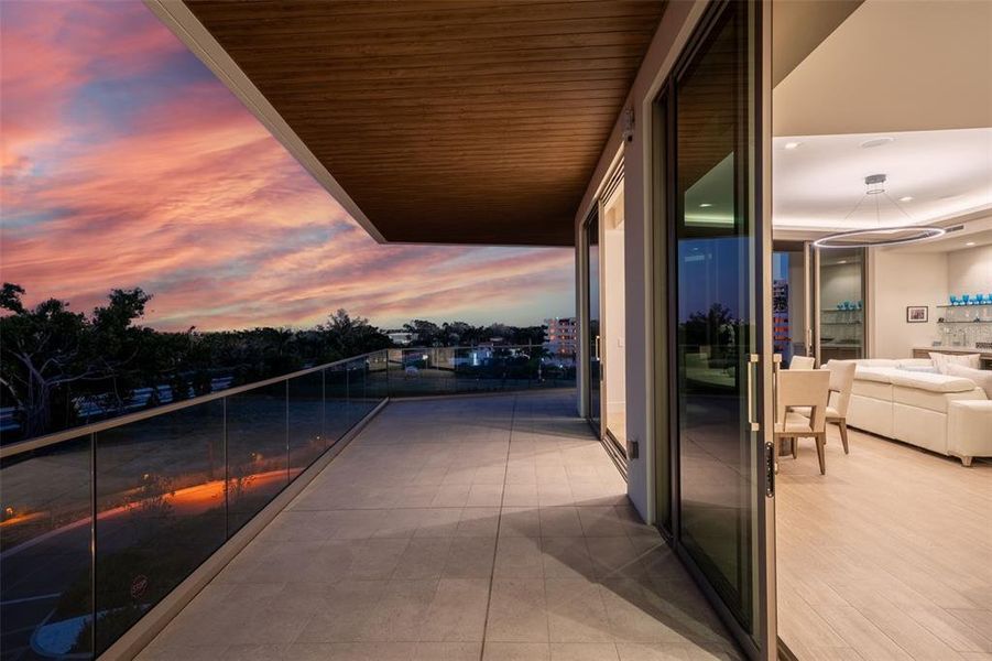 Exterior details and patio area of a home in , Longboat Key (Image 34). Exterior details and patio area of a home in , Longboat Key (Image 34).