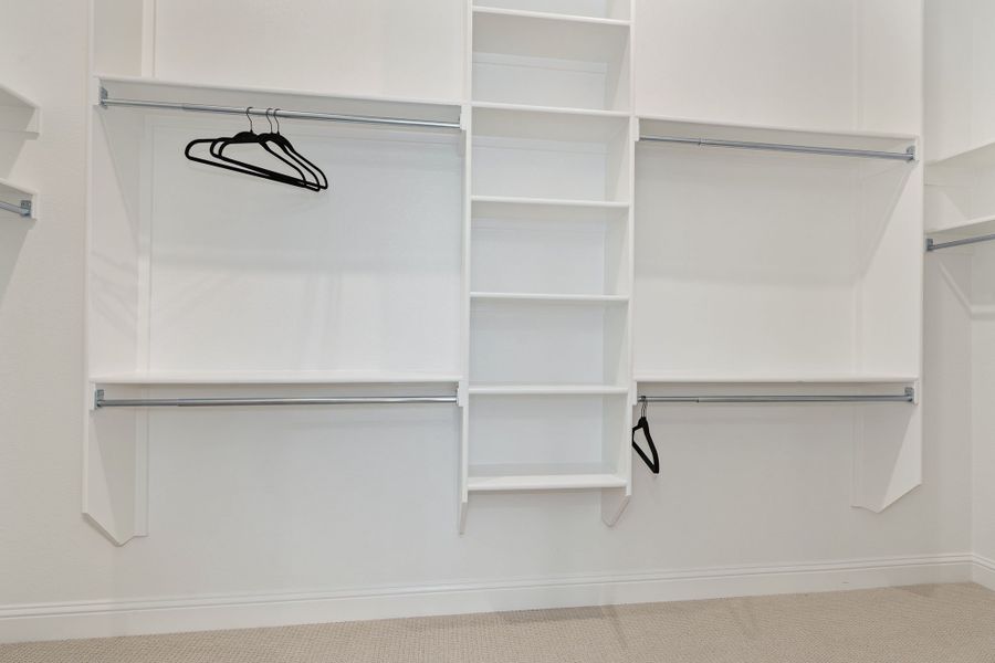 Plan 1687 Main Closet Representative Photo Plan 1687 Main Closet Representative Photo
