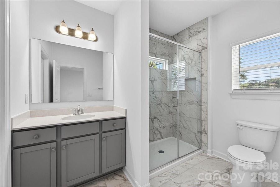 Furnished interior view inside a new home in , Charlotte (Image 9). Furnished interior view inside a new home in , Charlotte (Image 9).