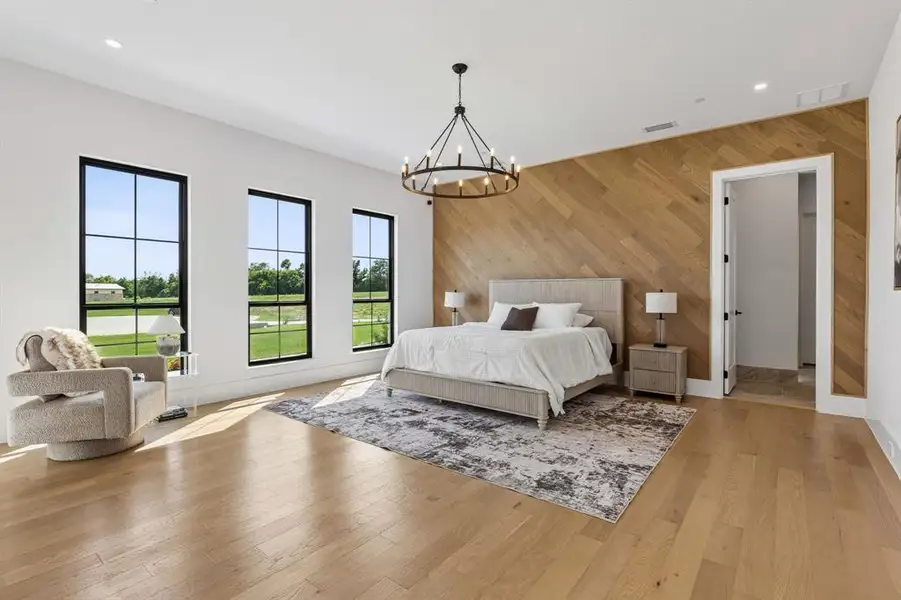 Furnished interior view inside a new home in , Bartonville (Image 15).