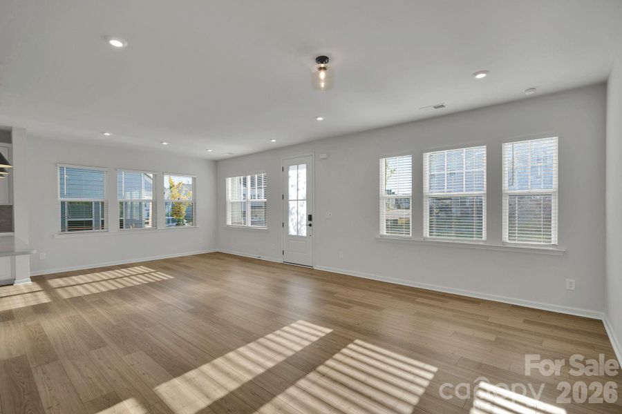 Spacious, unfurnished interior of a new home in Trellis at The Commons, Charlotte (Image 27). Spacious, unfurnished interior of a new home in Trellis at The Commons, Charlotte (Image 27).