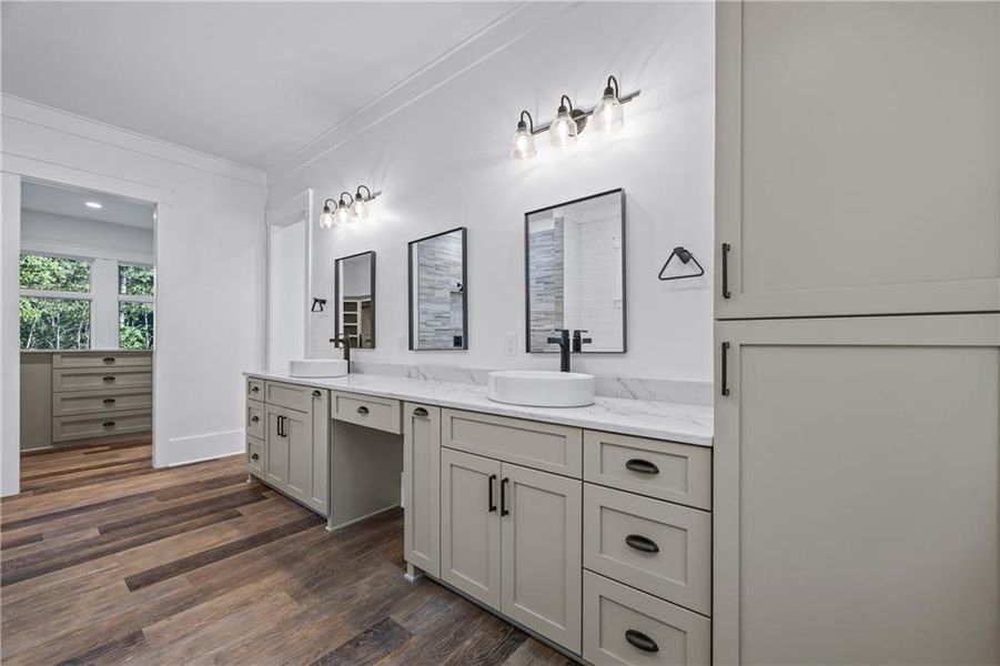 Furnished interior view inside a new home in , Flowery Branch (Image 14).