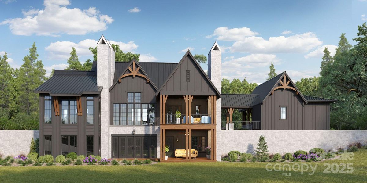 Front exterior of a new home in , Davidson, NC, highlighting curb appeal (Image 7).