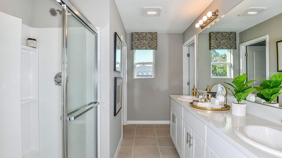 Furnished interior view inside a new home in Coasterra Community Group Page, Palmetto (Image 11).