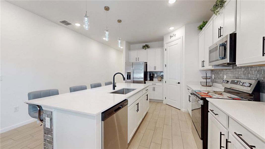 Furnished interior view inside a new home in , Winter Haven (Image 35).