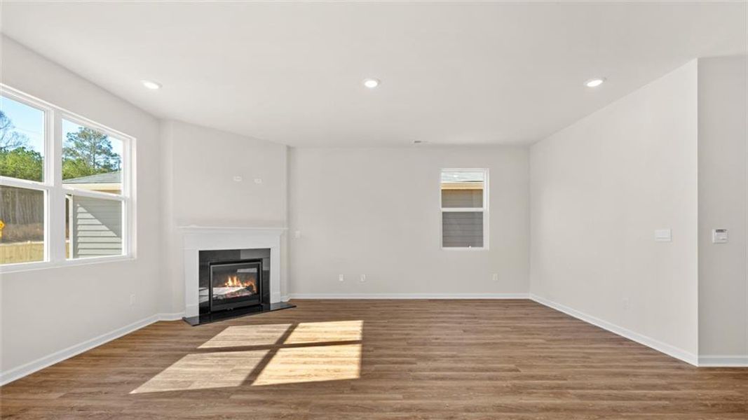 Spacious, unfurnished interior of a new home in Poplar Preserve, Newnan (Image 12).