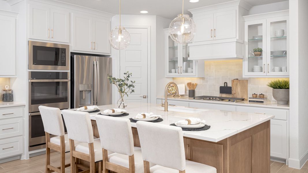 Representative furnished interior of a home built from the 2999W by Perry Homes in M3 Ranch 50', Mansfield (Image 6).