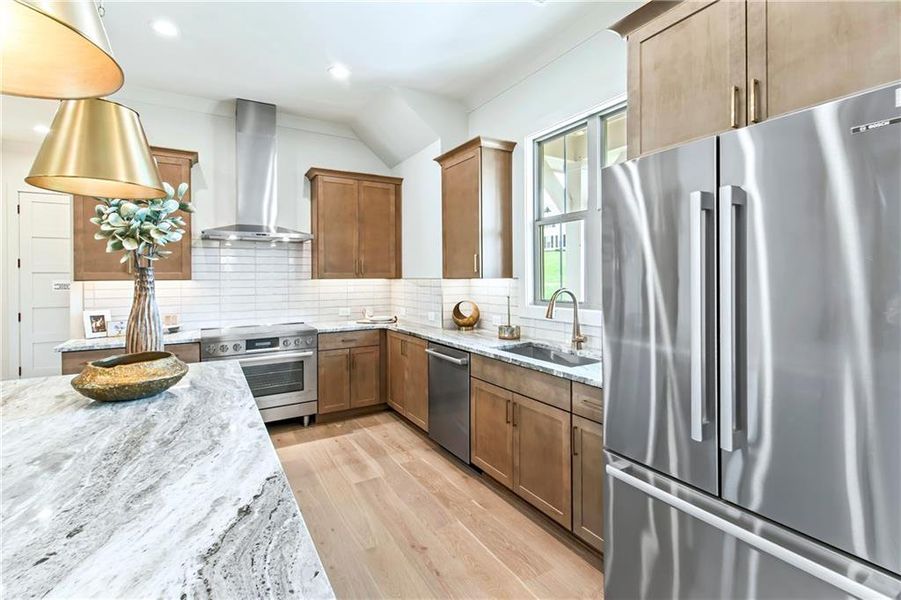 Furnished interior view inside a new home in , Blairsville (Image 67).