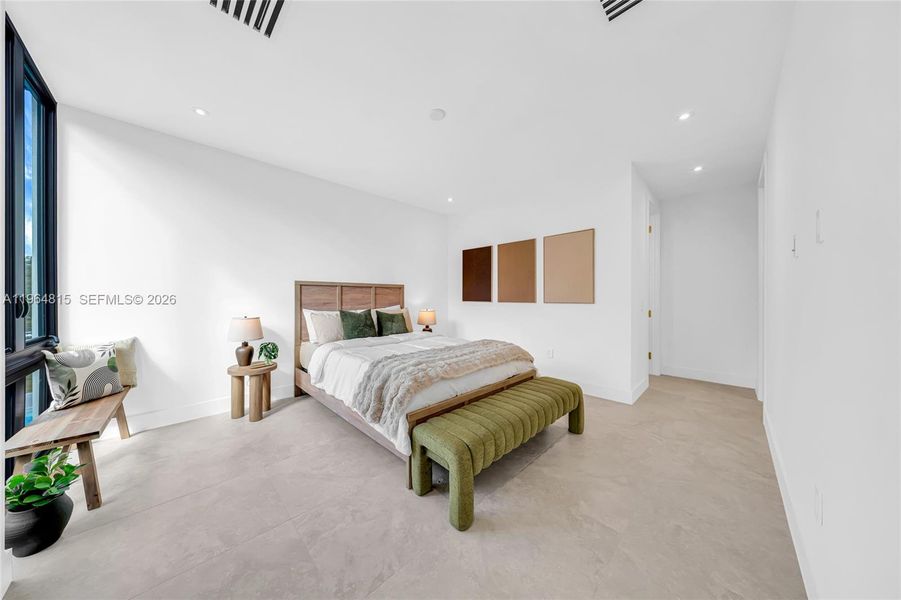 Furnished interior view inside a new home in , Miami (Image 18). Furnished interior view inside a new home in , Miami (Image 18).