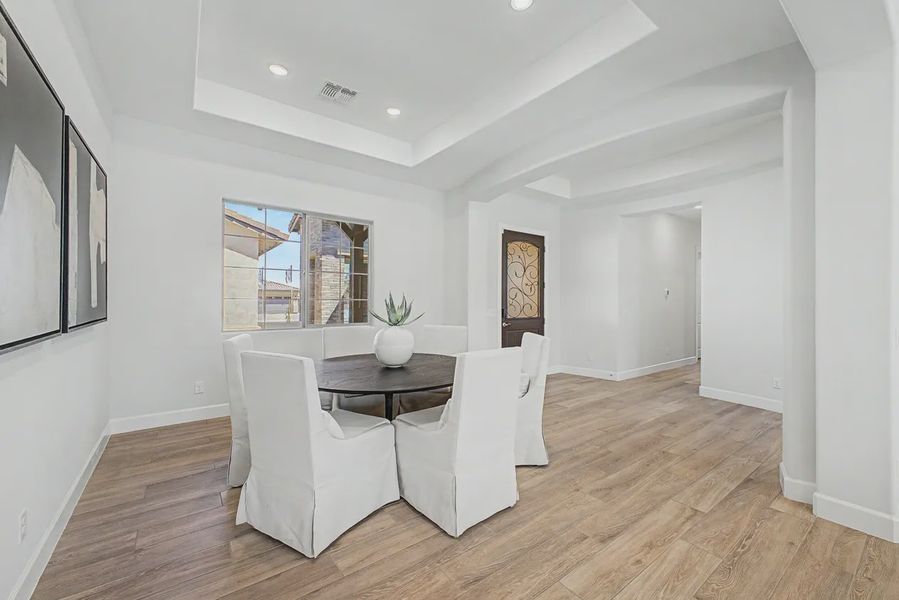 Furnished interior view inside a new home in Bellero Estates, Queen Creek (Image 9).