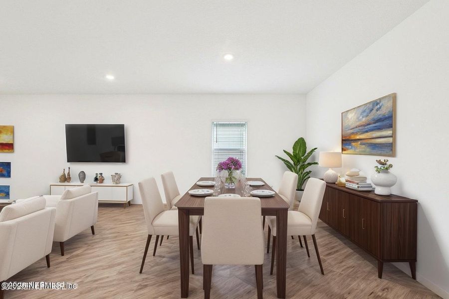 Furnished interior view inside a new home in , Green Cove Springs (Image 8).
