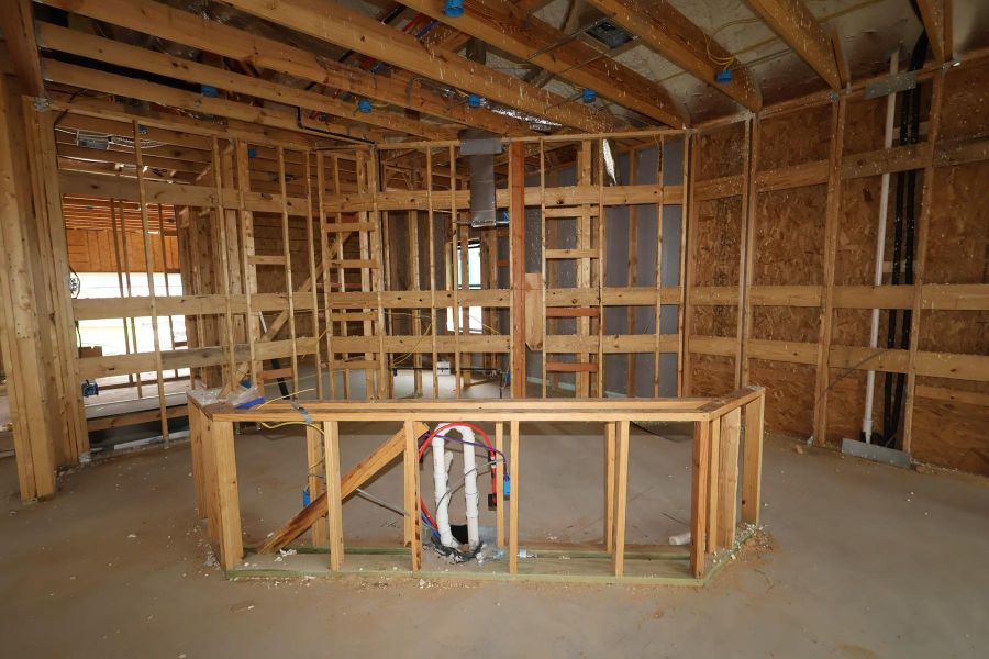In-progress construction of a new home in Riceland - Summit Collection, Mont Belvieu, TX (Image 4).