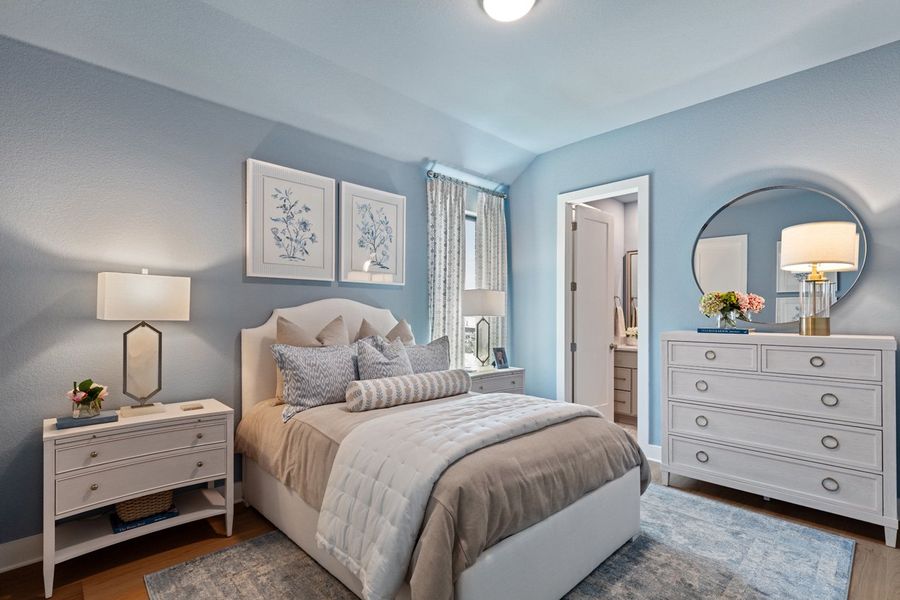 Representative Secondary Bedroom - some options shown Representative Secondary Bedroom - some options shown