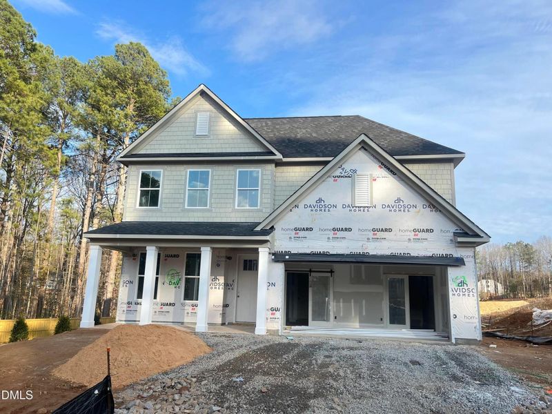 In-progress construction of a new home in Sage on North Main, Wake Forest, NC (Image 4).